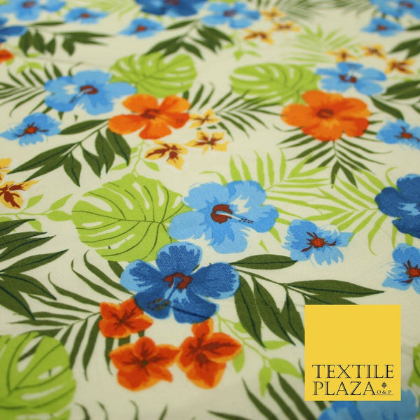 Cotton fabric, yellow floral fabric, Flower print, 100% cotton poplin  print, craft and clothing, quilting fabric half meter/ half yard