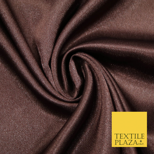 Designer Monogram Brown Satin Fabric – Homelab Fabric