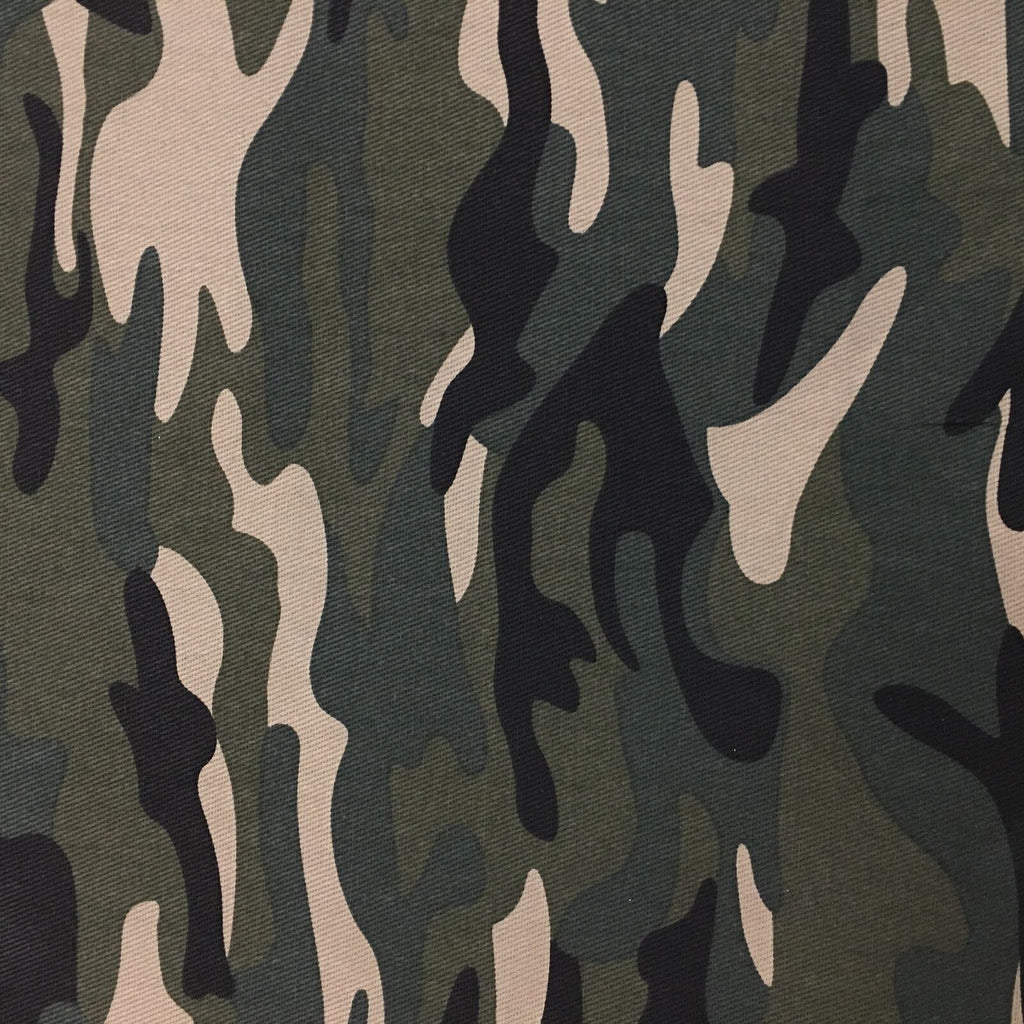Light Gold Camouflage Cotton Drill Fabric - Army Military Camo Material 58" RG95