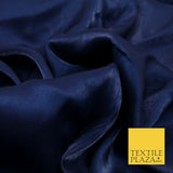 NAVY BLUE Soft Smooth Silky Shimmer Polyester Woven Fabric Lining Salwar 1504