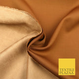 TAN BROWN Luxury Smooth Suede Backed Neoprene Fabric Material Scuba 150cm 1656