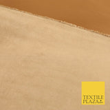 TAN BROWN Luxury Smooth Suede Backed Neoprene Fabric Material Scuba 150cm 1656