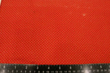 Small Gold Polka Dots Fabric 100% Cotton - Per Metre / Fat Quarter RED RF48