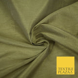 Plain Dyed Faux Dupion Raw Silk 100% Polyester Fabric Craft Material ALL COLOURS