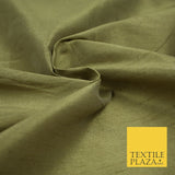 Plain Dyed Faux Dupion Raw Silk 100% Polyester Fabric Craft Material ALL COLOURS