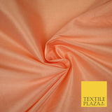 Plain Dyed Faux Dupion Raw Silk 100% Polyester Fabric Craft Material ALL COLOURS