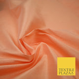 Plain Dyed Faux Dupion Raw Silk 100% Polyester Fabric Craft Material ALL COLOURS