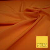 LUXURY 100% Polyester Plain Dyed Fine Soft Silky Crepe Dress Fabric ALL COLOURS