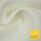 IVORY CREAM Premium Plain Neoprene Fabric - Scuba Foam Material 150cm - 3839