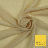 Luxury Creased Crushed Plain / Shot Chiffon Dress Fabric 8 COLOURS 58" Wide