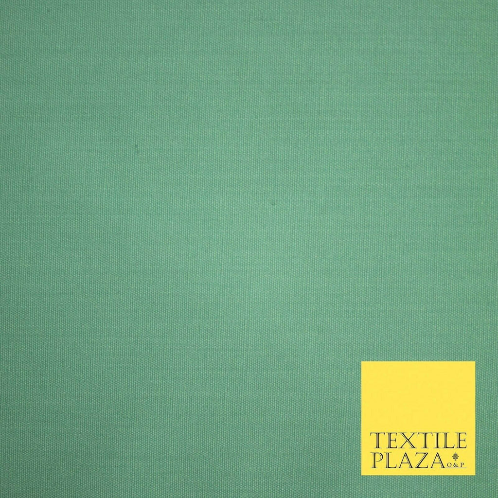 Sea Green Duck Egg Plain Lightweight Canvas Dress Sewing Craft Fabric 58" 4745