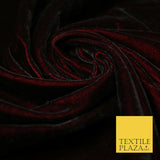 Two Tone Shot Luxury Soft Plain Micro Velvet Fabric Material Non-Stretch 44"