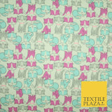 Cream Cats Jumper Dogs Zebra Animal Winceyette Soft Brushed Cotton Print Fabric