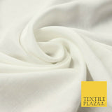 Luxury Soft Plain Non-Stretch Spun Rayon Viscose Fabric Dress Drapes- 54" 4 COLS