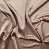 TAUPE Plain Liquid Satin Lining Stretch Jersey Fabric Dress Craft 56" Wide 4744