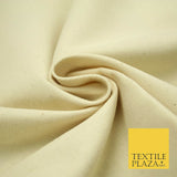 PREMIUM HEAVY WEIGHT CALICO 100% NATURAL PURE UNDYED COTTON Canvas Fabric 4780