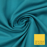 Plain Smooth 100% Polyester 230cm EXTRA WIDE Sheeting Fabric Material 7 COLOURS