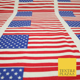 United States USA American Stars & Stripes Flags 100% Cotton Fabric 58" 5078