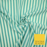 Candy Striped Thin Lines Pinstripe Printed Crepe Polyester Dress Stripe Fabric