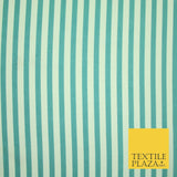 Candy Striped Thin Lines Pinstripe Printed Crepe Polyester Dress Stripe Fabric