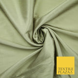 Metallic Colours Soft Faux Dupion Raw Silk Dress Bridal Craft Curtain Fabric 44"