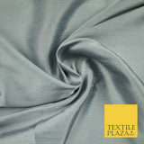 Metallic Colours Soft Faux Dupion Raw Silk Dress Bridal Craft Curtain Fabric 44"