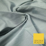 Metallic Colours Soft Faux Dupion Raw Silk Dress Bridal Craft Curtain Fabric 44"