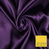 OVER 40 COLOURS - Fine Silky Soft Charmeuse Satin Dress Fabric Draping Lining