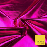 4 COLOURS - PREMIUM Metallic Lycra Fabric Shiny Mirror Foil Spandex Dancewear