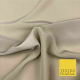 6 COLOURS - Luxury Plain Peachskin Powder Touch Fabric Dress Wedding Craft 58"