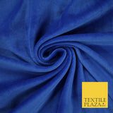 10 COLOURS - Soft Plain Velvet Velour Fabric Stretch Spandex Material - 65"