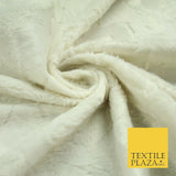 5 COLOURS - Premium Soft Pelted Velboa Short Pile Faux Fur Fabric Material 58"