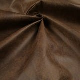 5 DESIGNS - Soft Faux Distressed Aged Leather Fabric Felt Backed Upholstery 56"