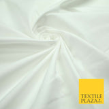 18 COLOURS Premium PLAIN 100% ORGANIC COTTON POPLIN Fabric Dress Craft Eco 44"