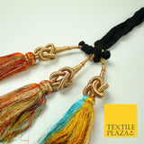 MULTICOLOUR Knot Parandi Paranda Indian Tassels Mehndi Jago Hair Braid PR507