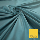 9 COLOURS - Plain Dyed Lightweight Faux Matte Silk TAFFETA Dress Lining Fabric