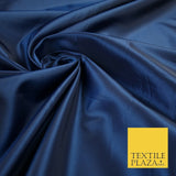 9 COLOURS - Plain Dyed Lightweight Faux Matte Silk TAFFETA Dress Lining Fabric