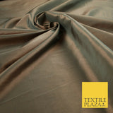 9 COLOURS - Plain Dyed Lightweight Faux Matte Silk TAFFETA Dress Lining Fabric