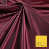 9 COLOURS - Plain Dyed Lightweight Faux Matte Silk TAFFETA Dress Lining Fabric