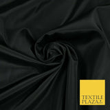 9 COLOURS - Plain Dyed Lightweight Faux Matte Silk TAFFETA Dress Lining Fabric