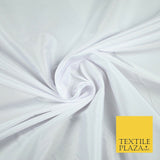 9 COLOURS - Plain Dyed Lightweight Faux Matte Silk TAFFETA Dress Lining Fabric