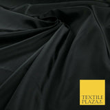 9 COLOURS - Plain Dyed Lightweight Faux Matte Silk TAFFETA Dress Lining Fabric