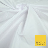 9 COLOURS - Plain Dyed Lightweight Faux Matte Silk TAFFETA Dress Lining Fabric