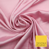 Baby Pink Fine Silky Smooth Liquid Sateen Satin Dress Fabric Drape Lining Material 7844