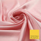 Powder Pink Fine Silky Smooth Liquid Sateen Satin Dress Fabric Drape Lining Material 7845