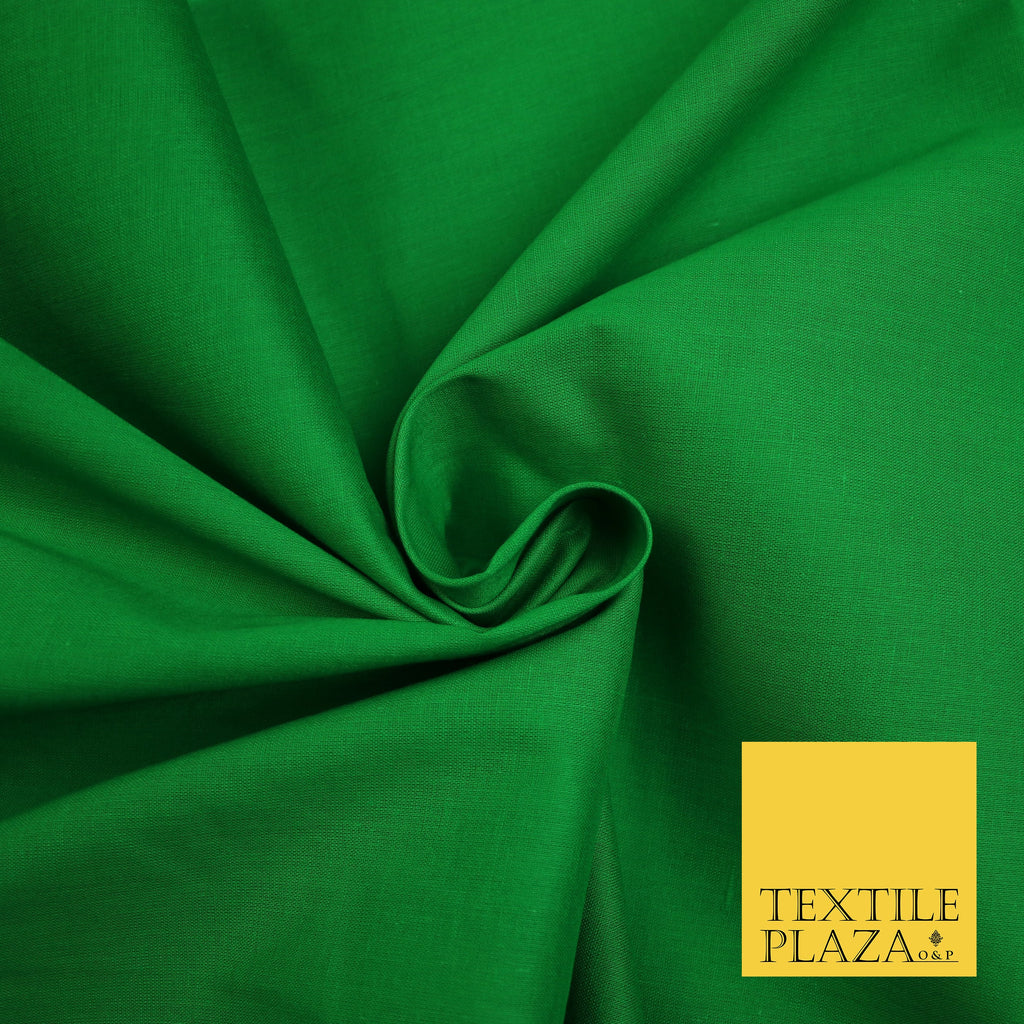 EMERALD GREEN - Full Voile 100% COTTON RUBIA Fabric Turban Sikh Dastaar Pagh Patka 3M - 5M - 6M - 7M 8147
