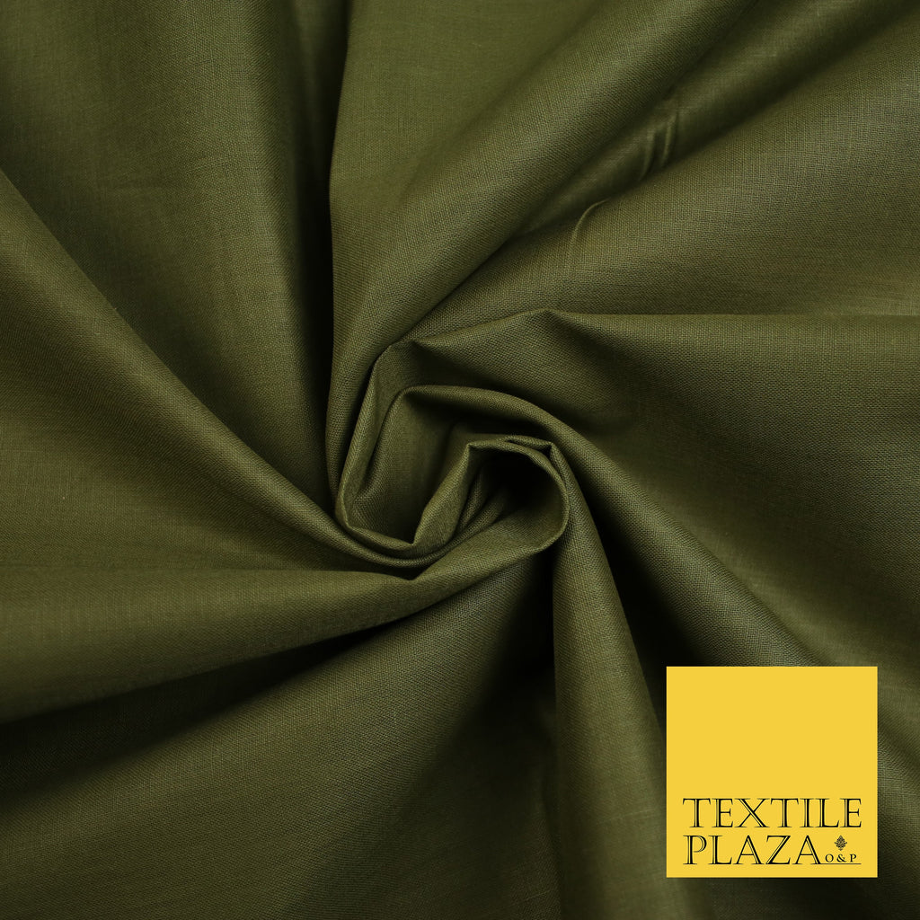 LIGHT OLIVE GREEN - Full Voile 100% COTTON RUBIA Fabric Turban Sikh Dastaar Pagh Patka 3M - 5M - 6M - 7M 8156