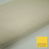 PREMIUM 100%Cotton Natural Beige Medium CALICO Pure Undyed Craft Fabric 63" 8260