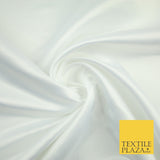 Plain Smooth Matt Duchess Satin Fabric Material Bridal Wedding Dress 58"