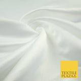 Plain Smooth Matt Duchess Satin Fabric Material Bridal Wedding Dress 58"